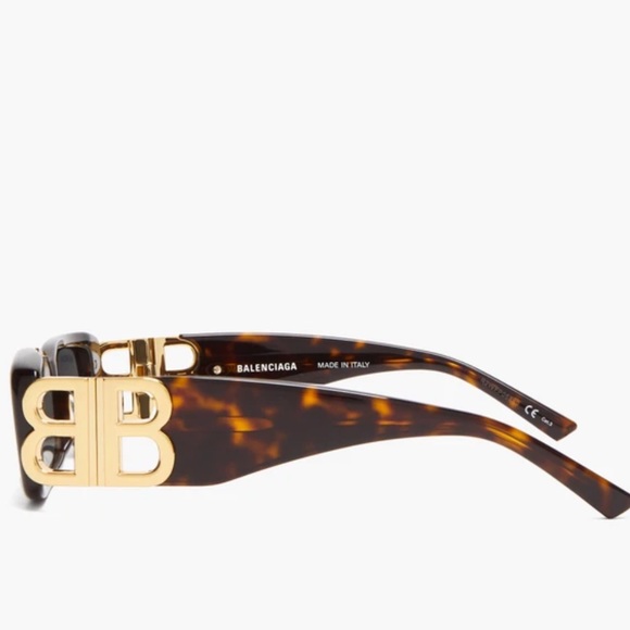 Brand New 2021 Sunglasses Balenciaga BB0096/S 002 - Picture 8 of 13